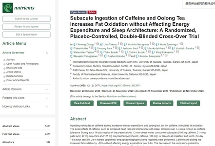 Oolong Tea for Weight Loss: Lose Weight While Sleeping?